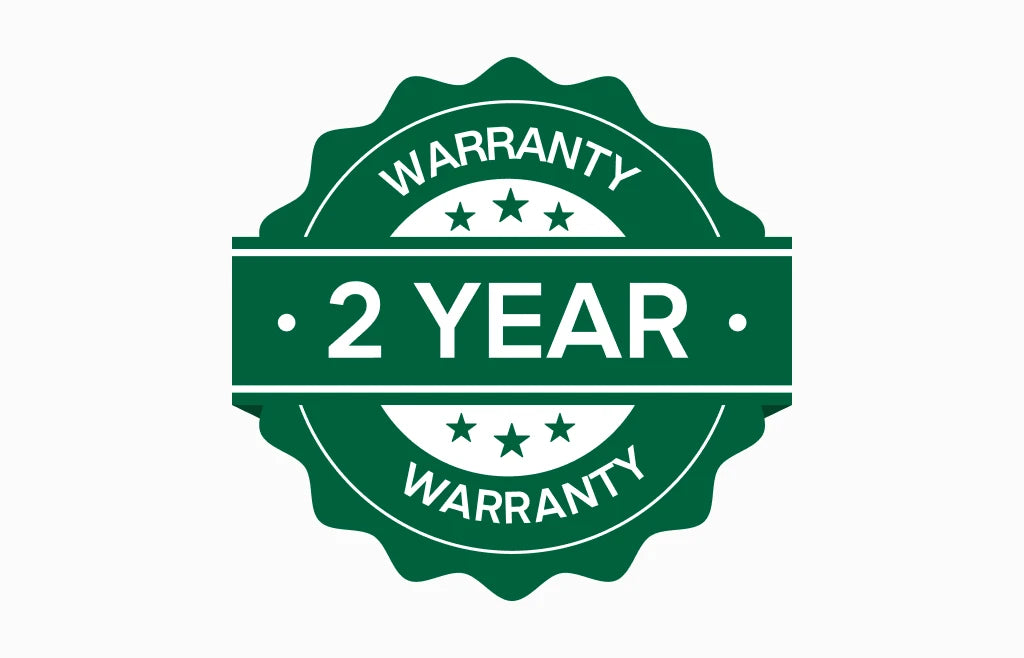 2 Year Warranty